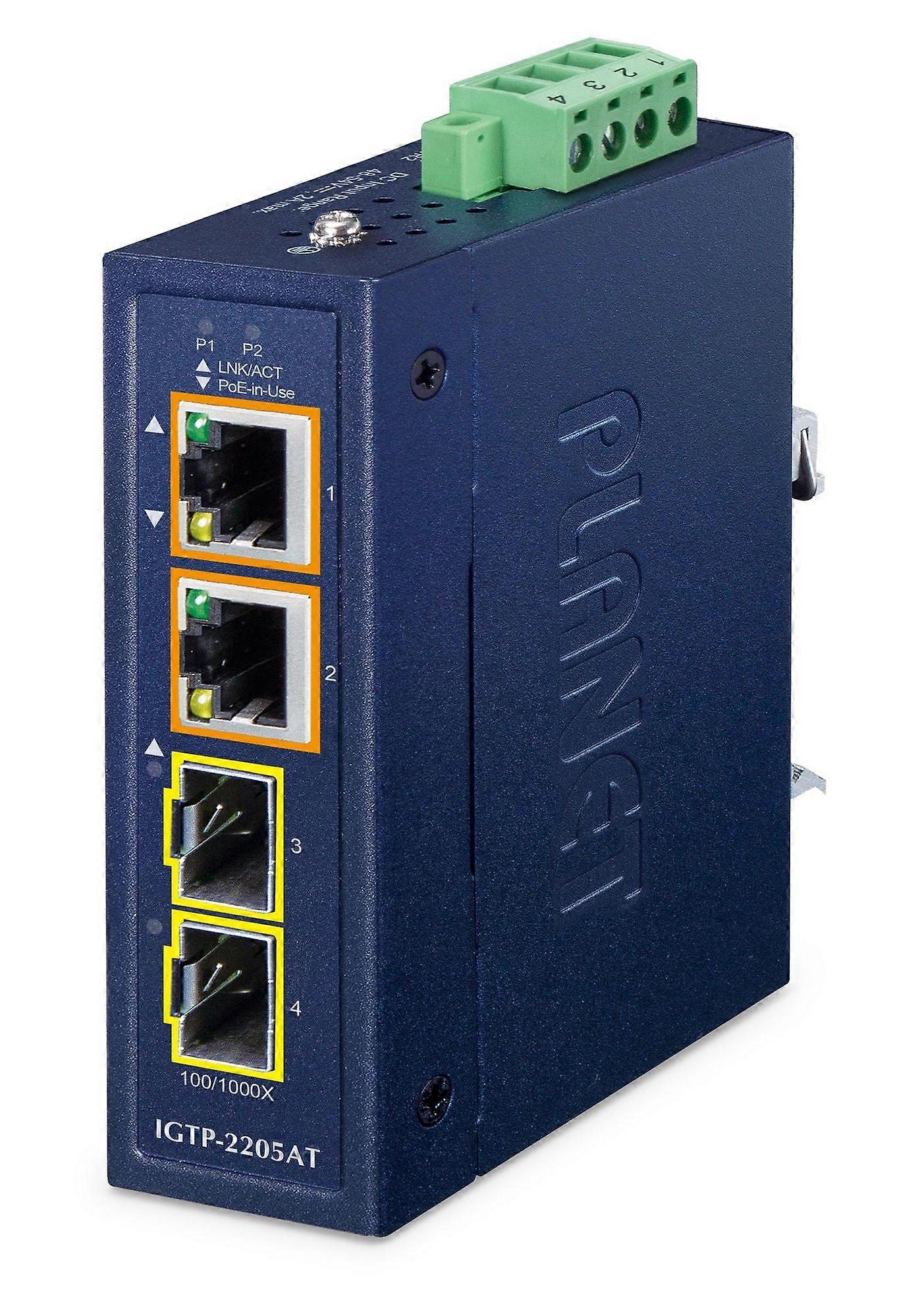 100/1000X SFP + 2 ports