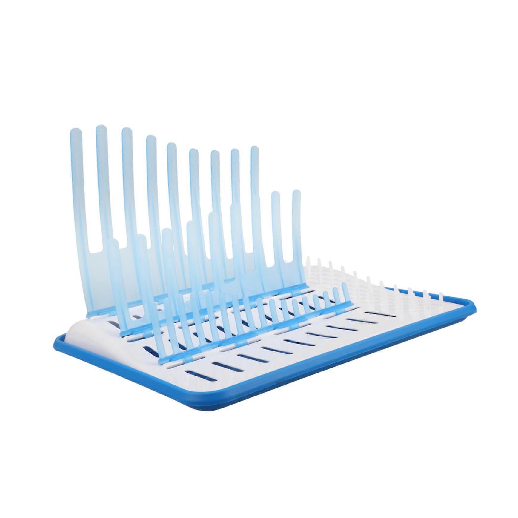 Compact Travel Bottle Drying Rack with Versatile Storage and Quick Hygienic Draining