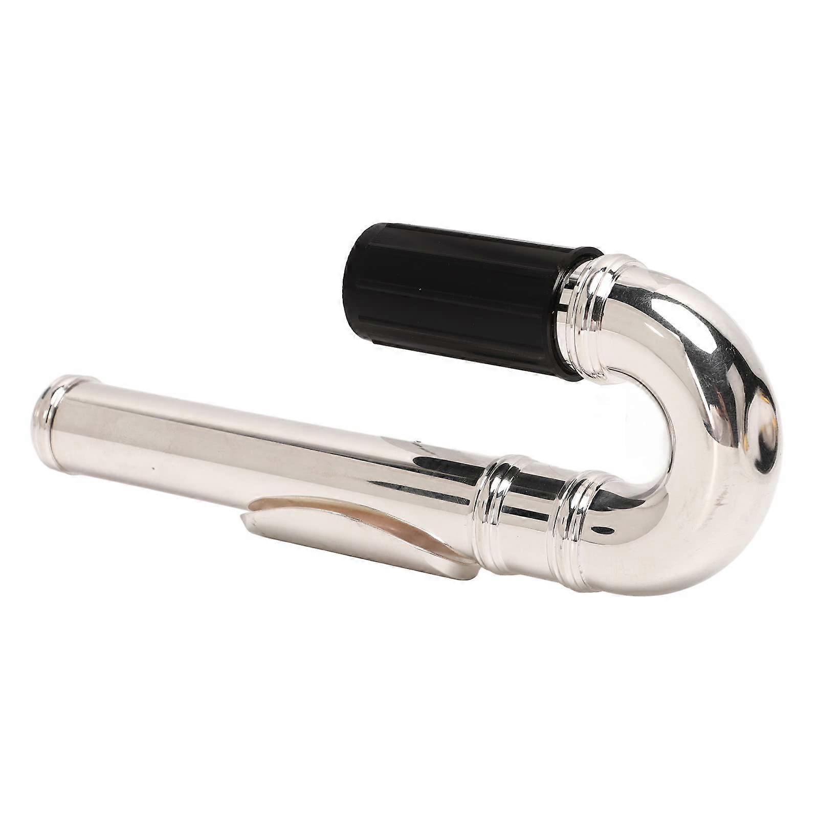 Curved Flute Headjoint Replacement for Beginners, Ergonomic Metal 2.2cm Fit, Comfortable Play
