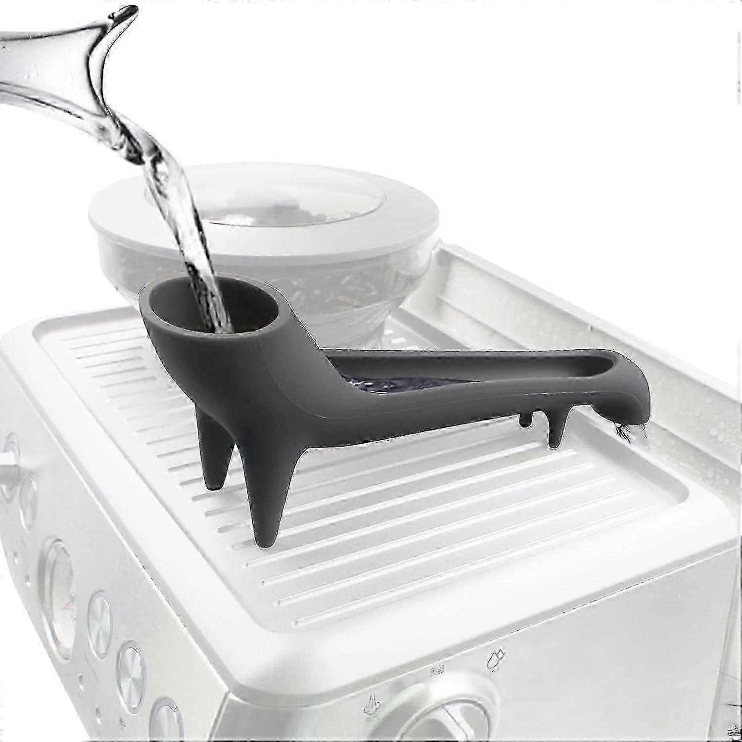 long fast flowing funnel for espresso machine water tank