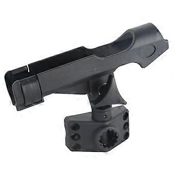 Adjustable Fishing Boat Rods Holder Rack 360 Degree Rotatable Kayak Fishing Rod Holder Mount1pcsblack