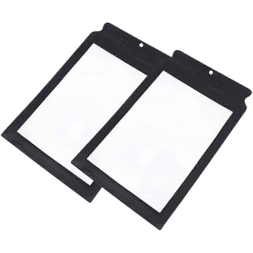Magnifying Glass Full Page Reading Magnifier with 4Pcs for Elders