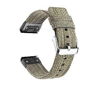 Watch Band 22mm Quick Release Nylon Strap Secure Fit for Sports for Garmin Forerunner 945