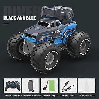 2.4G RC Car Self-Absorbing High Pressure Water Gun Remote Control Amphibious Off-Road Vehicle Climbing Toy