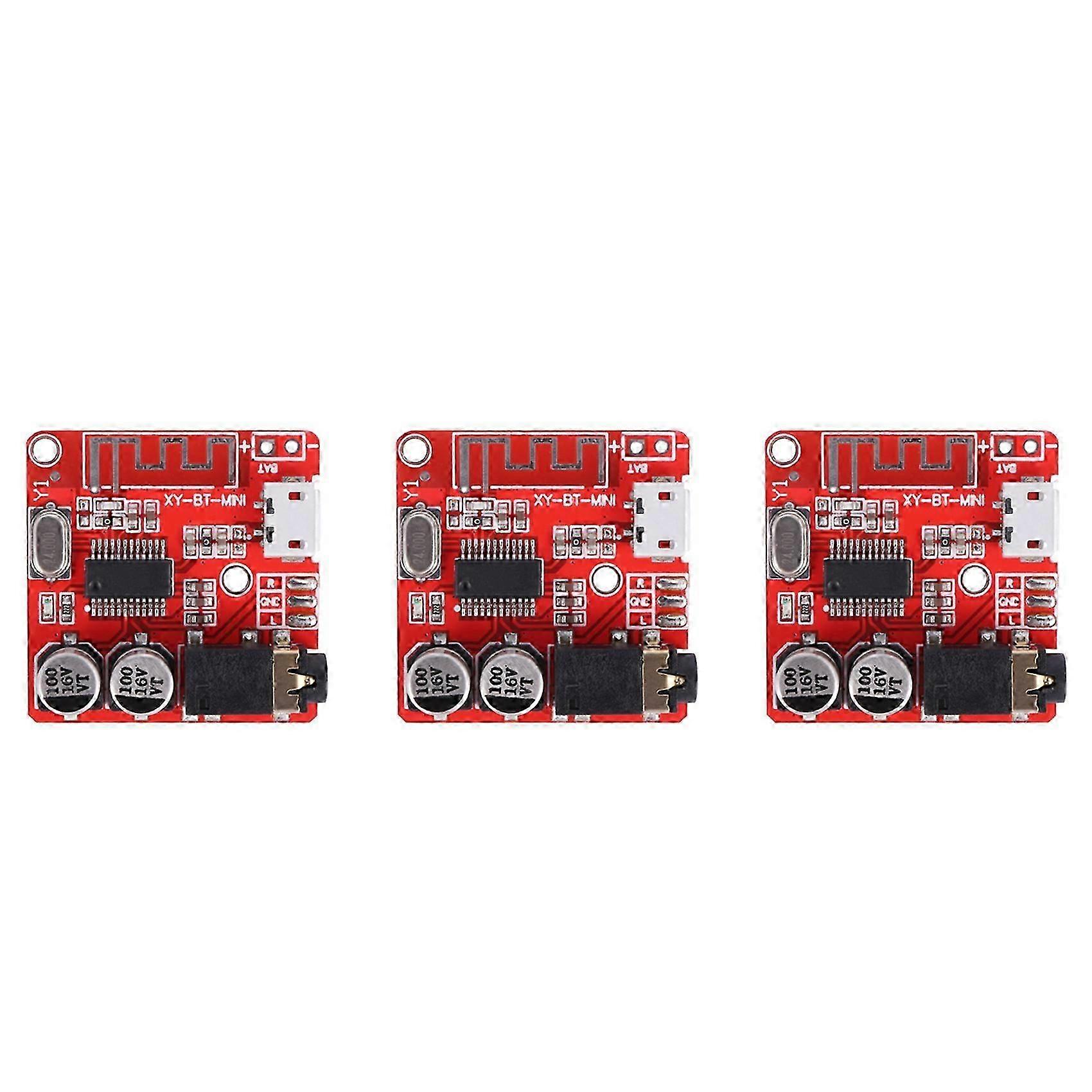 3X MP3 Bluetooth Decoder Board Lossless Car Audio Amplifier Modified Bluetooth 4.1 Circuit Stereo Receiver Module