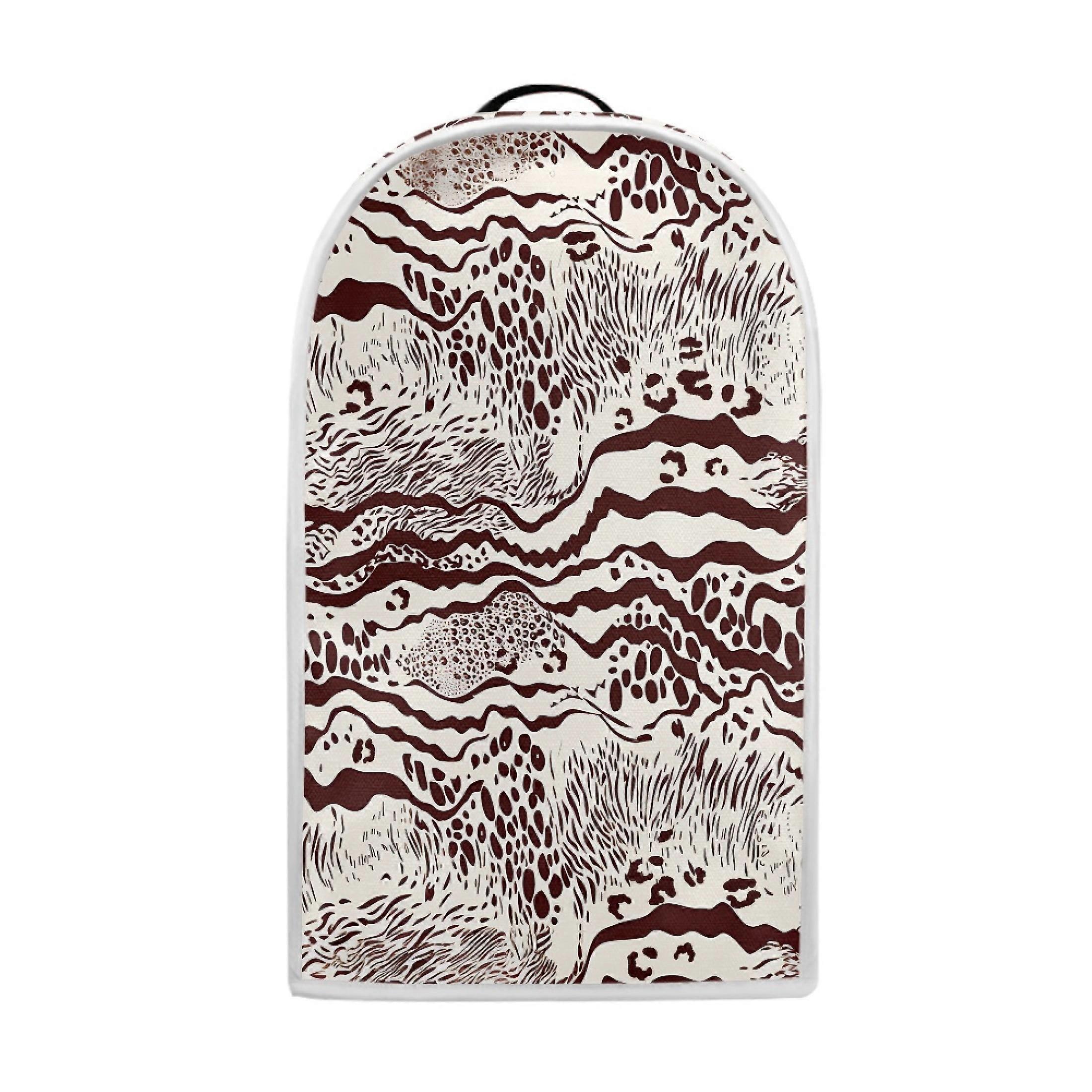 Irregular Pattern Handle Kitchen Blender Dust Covers with Washable Polyester Blender Covers