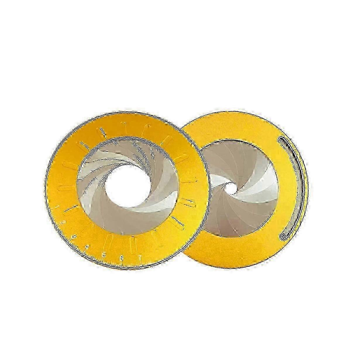 Adjustable Circle Drawing Ruler for Precise Measuring, Professional Round Tool for Geometry & Design (1 Piece)