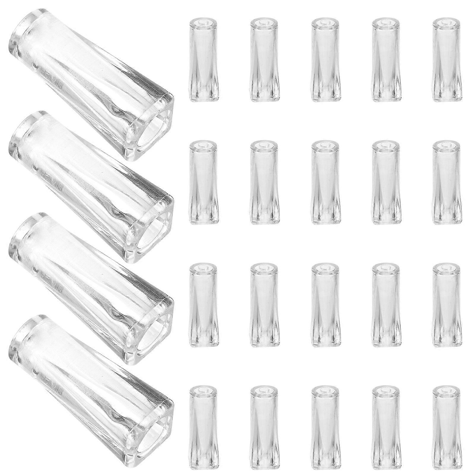Clear Cord Tassels Window Blind Cord Knobs for Decoration 40Pcs Pulls
