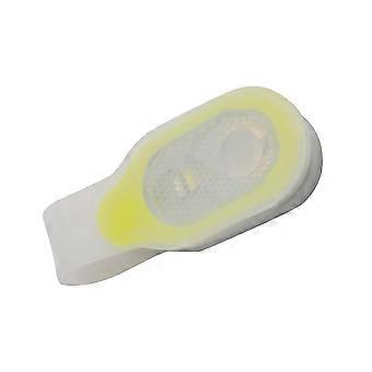 Luz de segurança LED magnética de advertência para proteção, equipamento de corrida multifuncional amarelo.