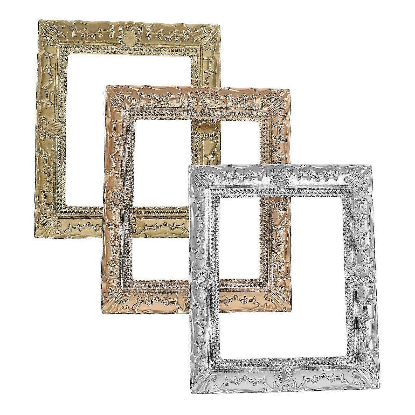 Resin Mini Photo Frames Decorative Picture Frames compatible with Decor 15Pcs