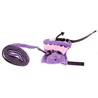 1 Set Halloween Rabbit Traction Harness Leash Anti-escaping Ferret Walking Leash