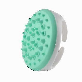 Body Brush Massager Anti-cellulite Slimming Relaxing Scrub Soft Massager For All Skin Types - Easy To Use And Clean (1pcs-green)--