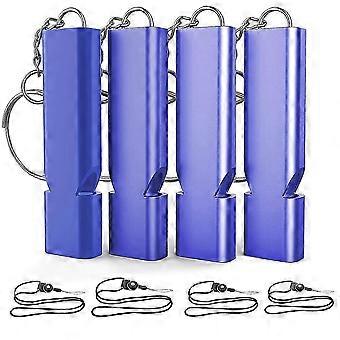 4PCS Emergency Survival Whistle Emergency Whistle, Premium Safety Survival Whistles with 4pcs Neck 2026