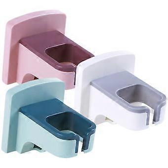 3pcs an der Wand montierter Haartrocknerständer Föhnhalter Stanzfreier Haartrocknerhalter