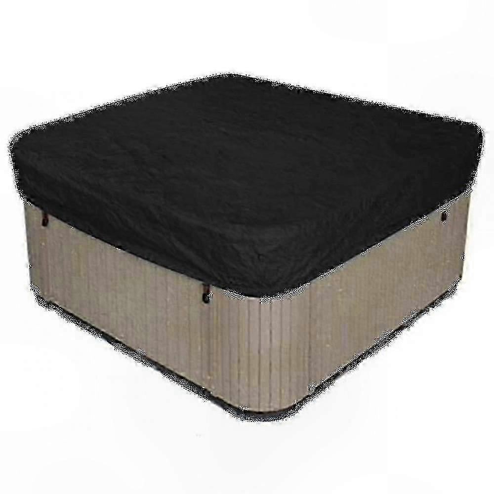 Square Hot Tub Cover, Waterproof Polyester compatible withOutdoor Spa Use