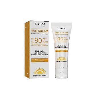 EELHOE Protective Cream Moisturizes The Face, Body And Skin Protection Without Fake White Summer Refreshing Without Greasy