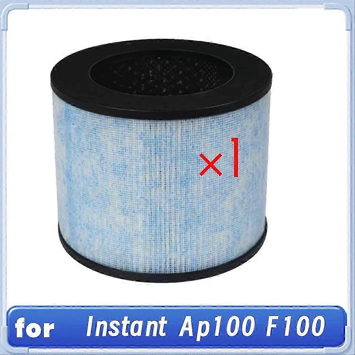 F100 Filter Replacement for Instant AP100 Small Air Purifier, 1 Pack