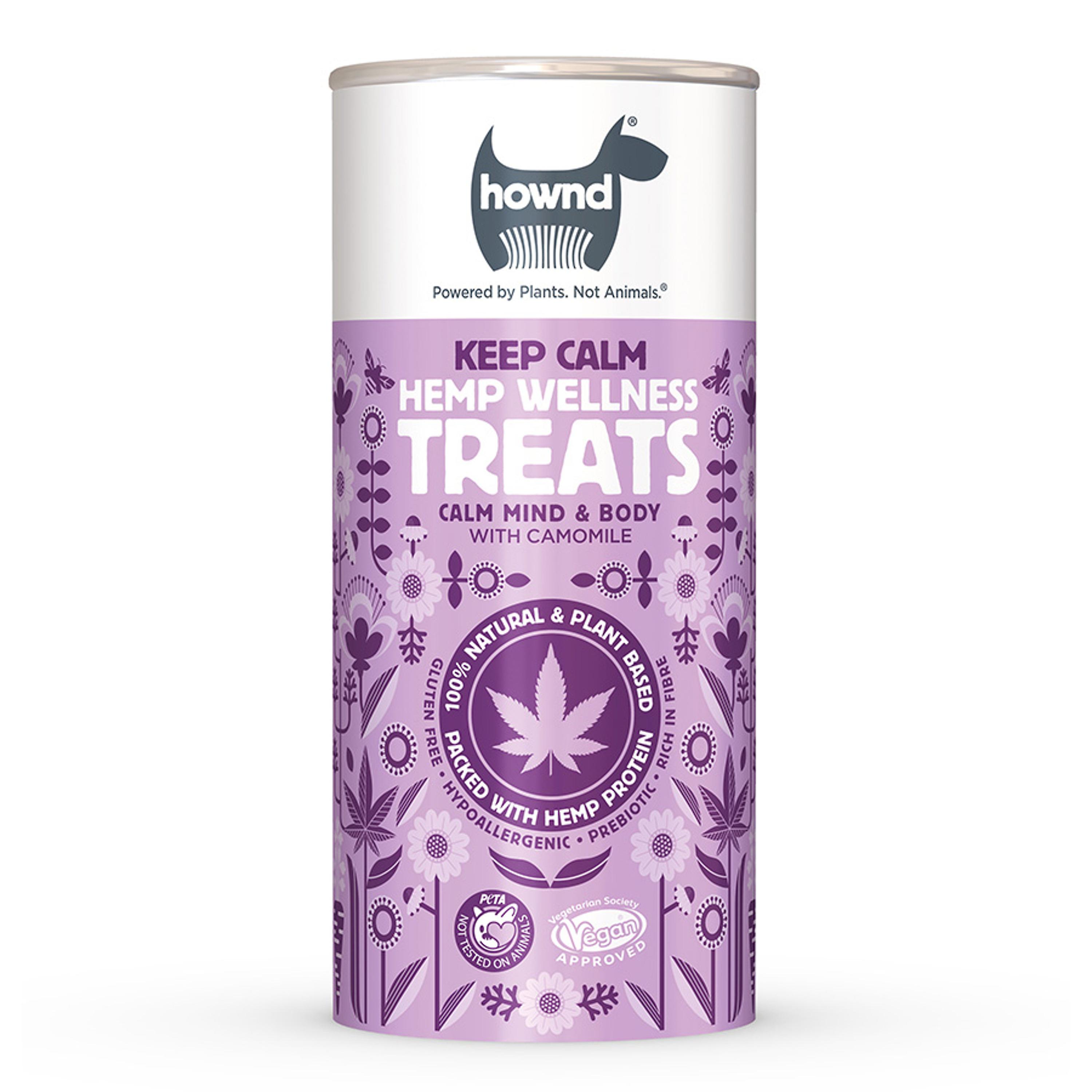 Hownd Keep Calm Hemp Wellness Treats Calm Mind & Body 130g