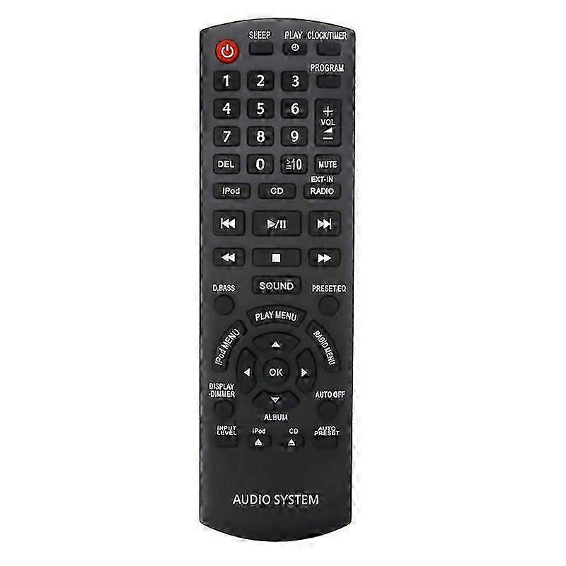 Télécommande remplacée pour un système stéréo compact Panasonic
