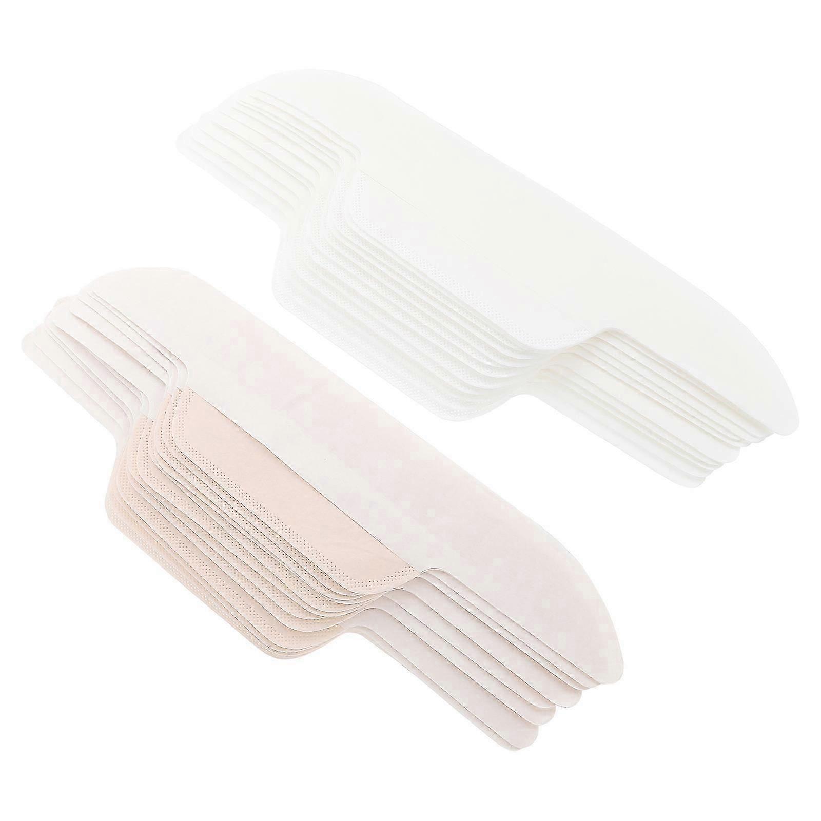 Assorted Color Hat Sweat Protector Disposable Collar Pad 24Pcs Pack