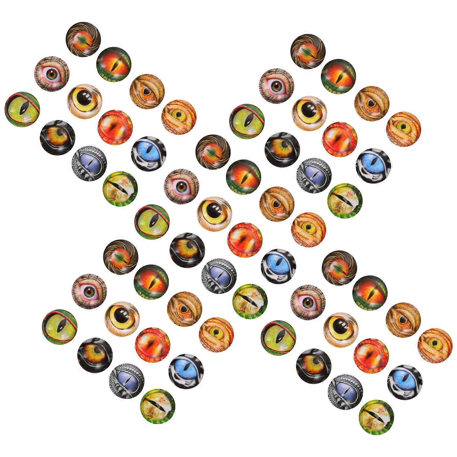Gemstone Glass Patch for DIY Crafts 100Pcs Set