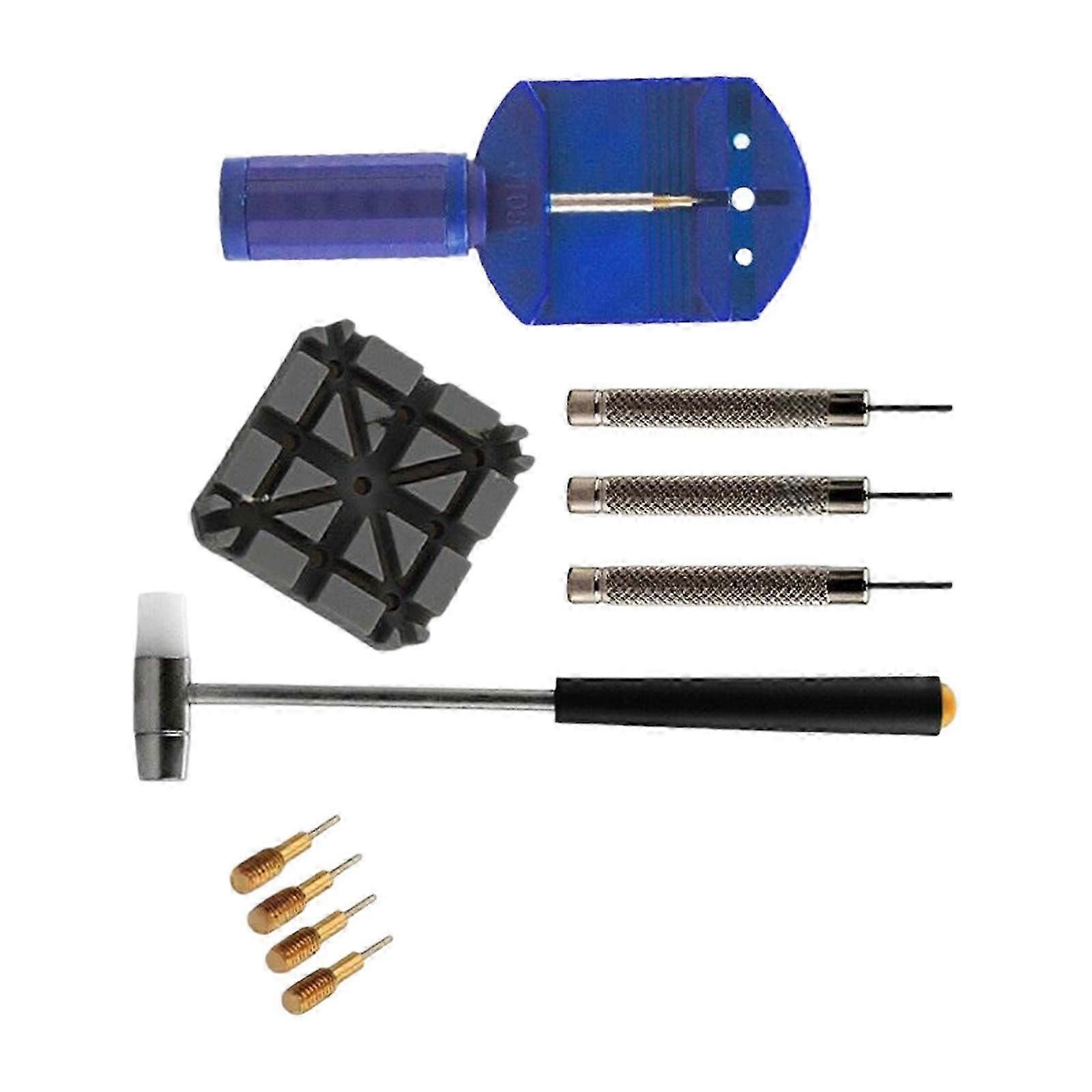 Portable Plastic Watch Tool Set compatible with Rapid Strap Changes Includes Essential Repair Accessories compatible with Multiple Watch Types