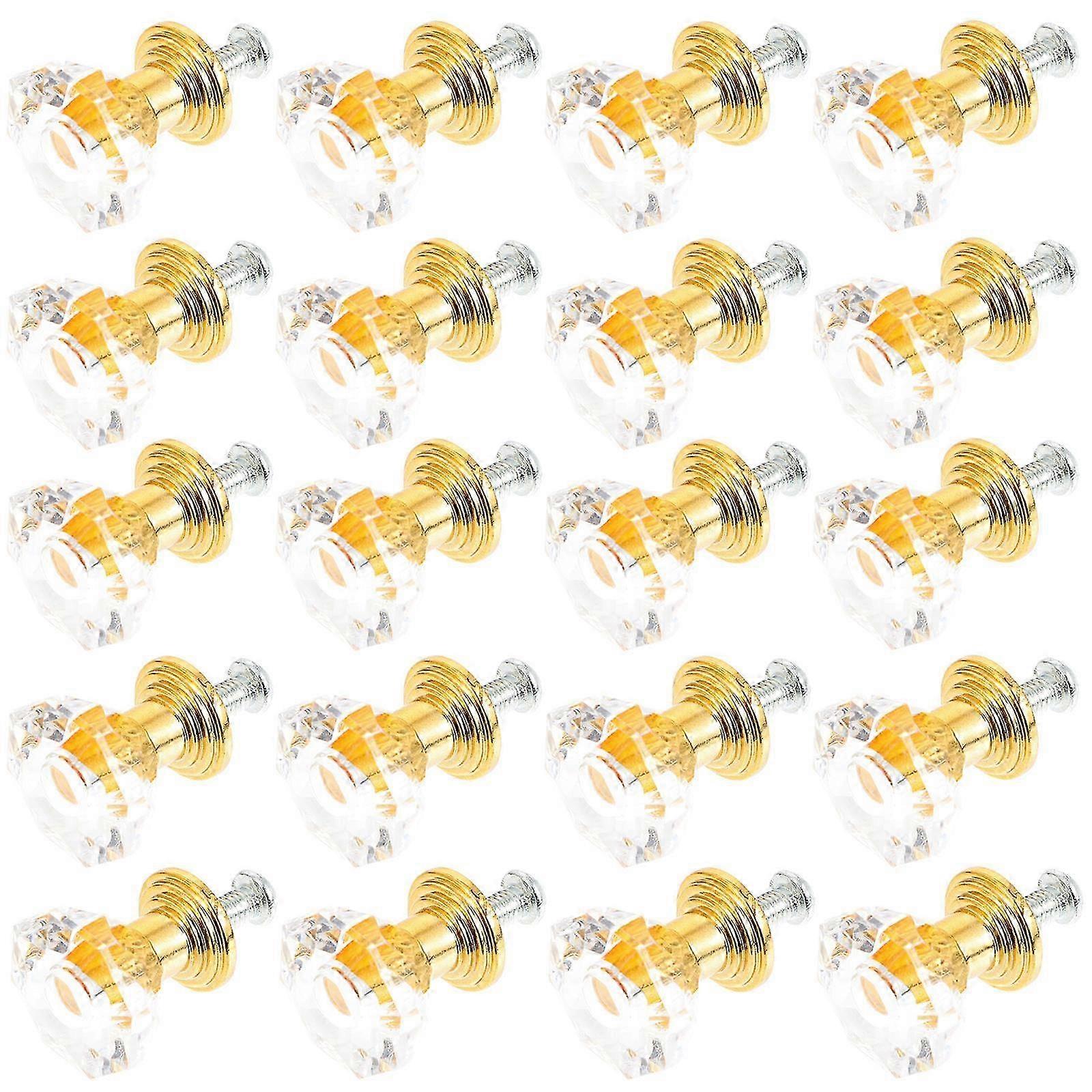 20pcs Small Pull Handle Home Cabinet Knob Practical Cupboard Drawer Knobs