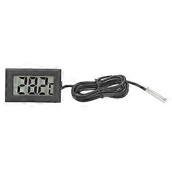 Embedded Electronic Thermometer Mini Digital Waterproof Temperature Meter compatible with Outdoor-YM