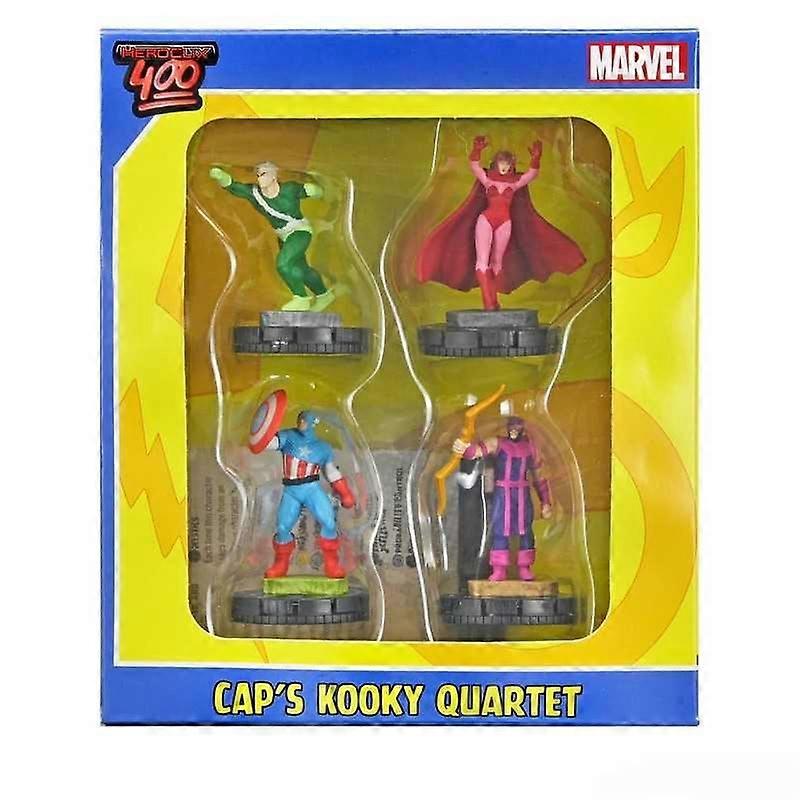 Marvel HeroClix 400 Caps Kooky Quartet Miniatures