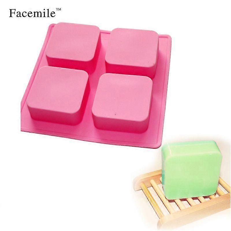 4-hole square jelly pudding mold - 1PC