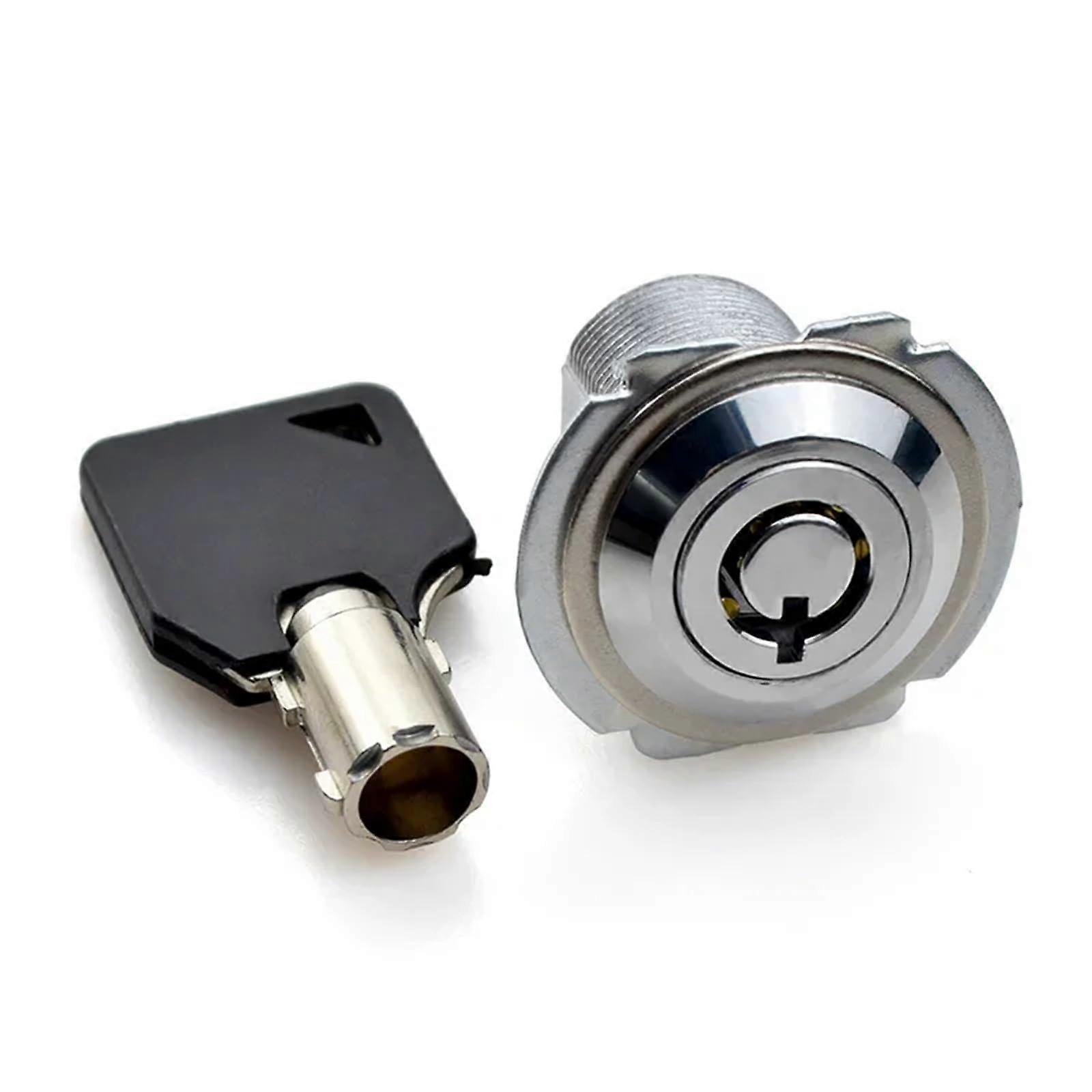 Gate Lock Cylinder Core Replacement with Easy Press Button Pin Design for Durable Security 1Pc