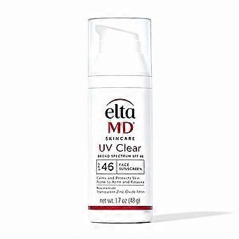 EltaMD UV Clear SPF 46 krem ​​przeciwsłoneczny do twarzy, formuła beztłuszczowa z tlenkiem cynku, polecany przez dermatologów