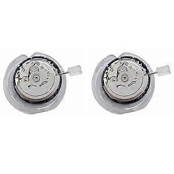 2x Nh38 Mouvement Standard Nh3 Series Automatique Montre Mécanique Movt Pièces Vingt-quatre Bijoux Nh38a
