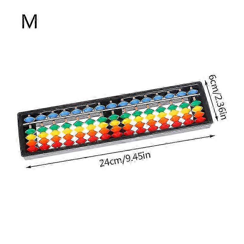 13/15/17 Column Abacus Arithmetic Soroban Math Learning Tool