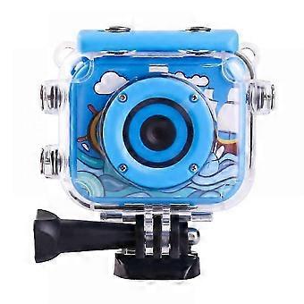 Kids Action Camera 1080P HD with 2" LCD, Built-in Mic & Speaker, Mounting Kit - Pink - Compatible with Accessories