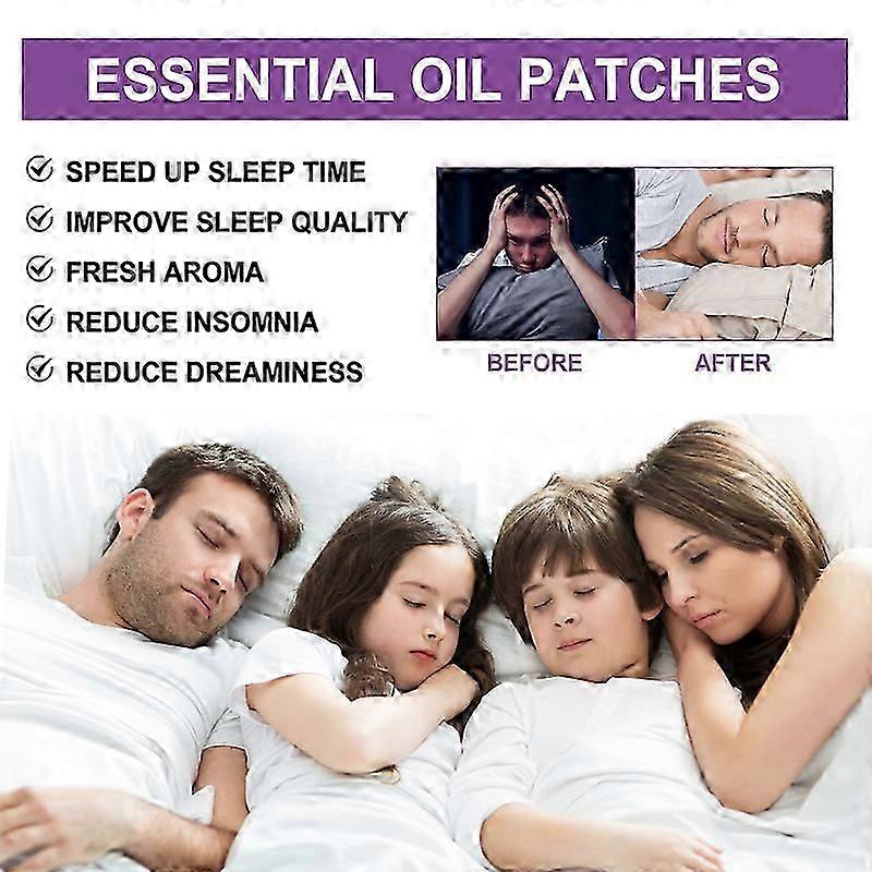 Goodnight Essential Oil Sleep Patch - Quick Sleep Aid & Muscle Relaxation