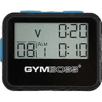 Interval Timer And Stopwatch - Czarny/niebieski Softcoat