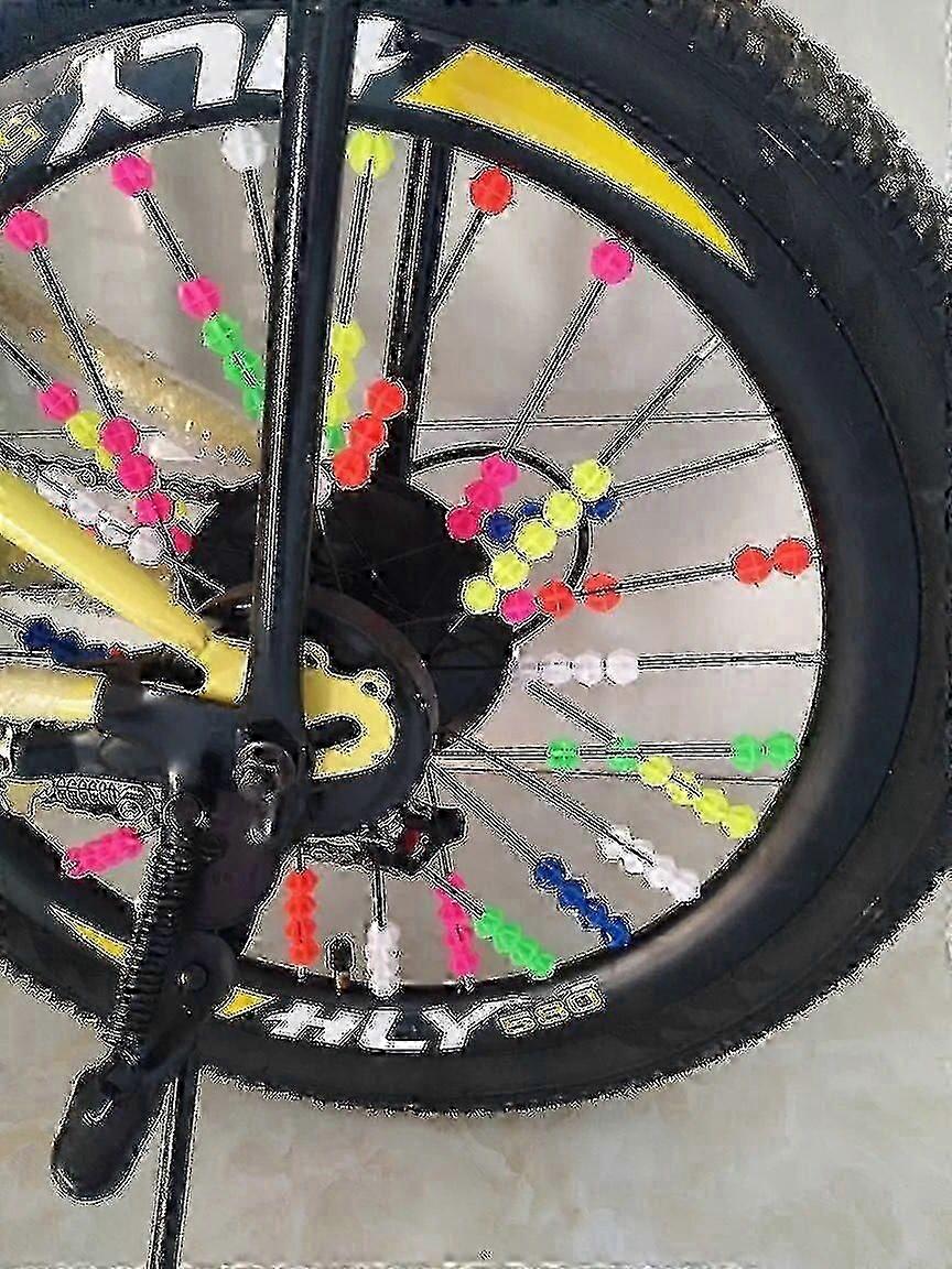 Perles à rayons de vélo Multicolore env. 100