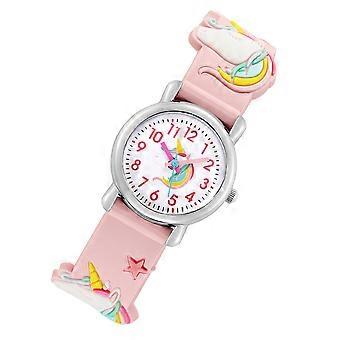 Cartoon Unicorn Kids Watch Delicate Quartz for Kids Practical Children Watch