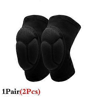 1Pair Thicked Football Volleyball Extreme Sports Ski Knee Pads Fitness Knee Supp