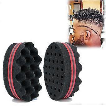 2PCS Curl Sponge for Fast Styling Twists and Curls with Dual Twist Modes and Ergonomic Grip