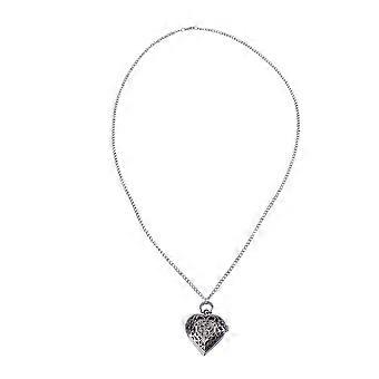 Pocket Watch Retro Style Love Heart Shaped Quartz 3Pcs