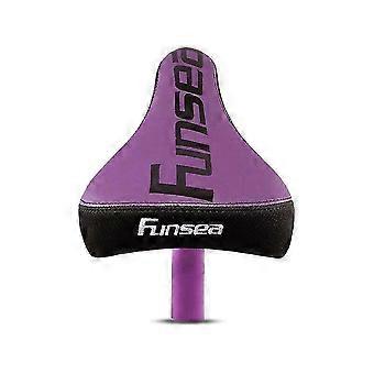 BMX Dirt Jump Cruiser Bike Saddle, Freestyle Racing Bicycle Seat, Compatible with 27.2mm 31.6mm Seat Tubes, Anodized