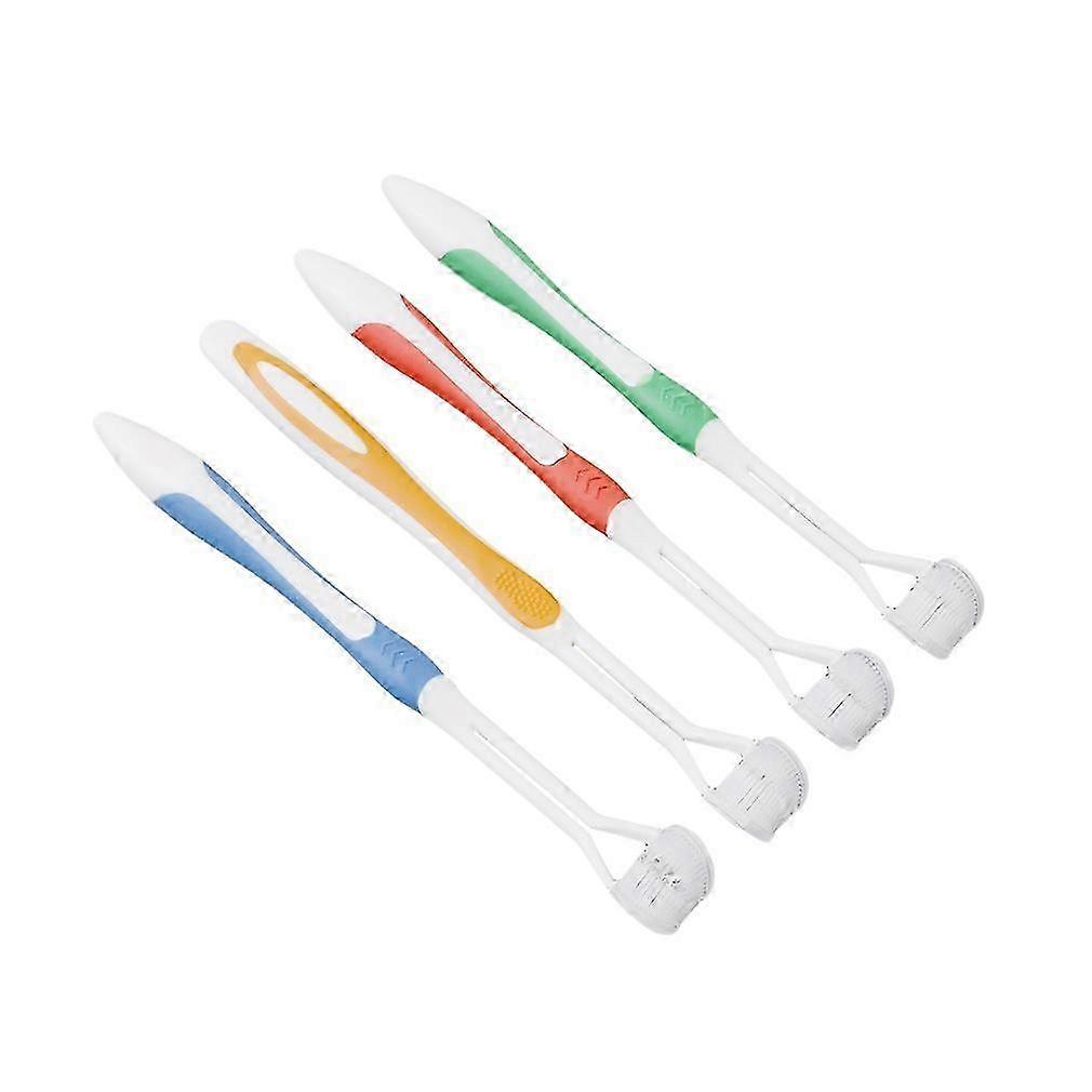 Portable Three-Sided Toothbrush Replaceable System