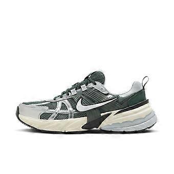 Tênis Nike V2K Run Respirável de Cano Baixo Casual Masculino Cinza Verde HJ4497-300