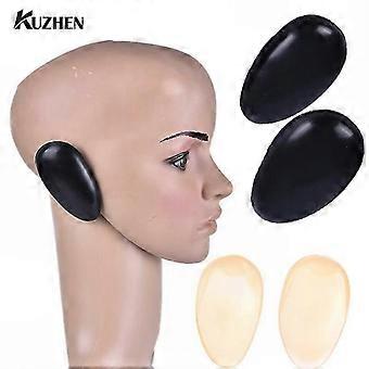 Ear Cover, 2pcs Black Plastic Hair Dye Protector Shield for Salon Barber Styling Tools Accessories