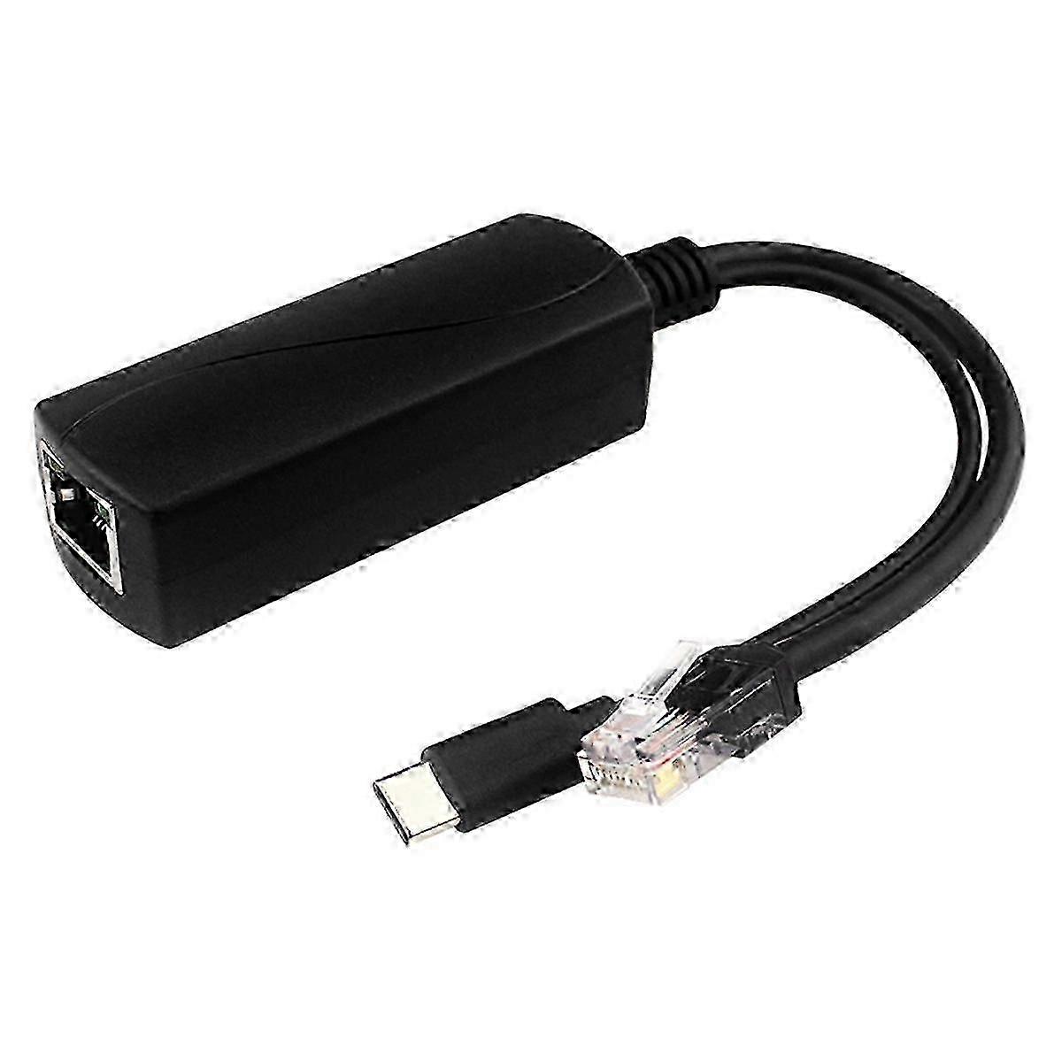 4B PoE to Type C Splitter af/at