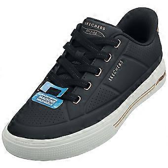 Zapatillas deportivas casuales Skechers Slip-ins Arch Fit Arcade para mujer en color negro.