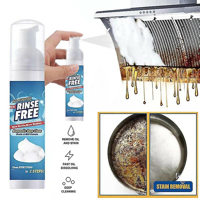 100 ml kraftig skyllefri bubble cleaner