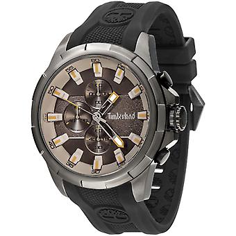 Timberland Boxford Quartz analoge man horloge met siliconen armband 15253JSU-13P